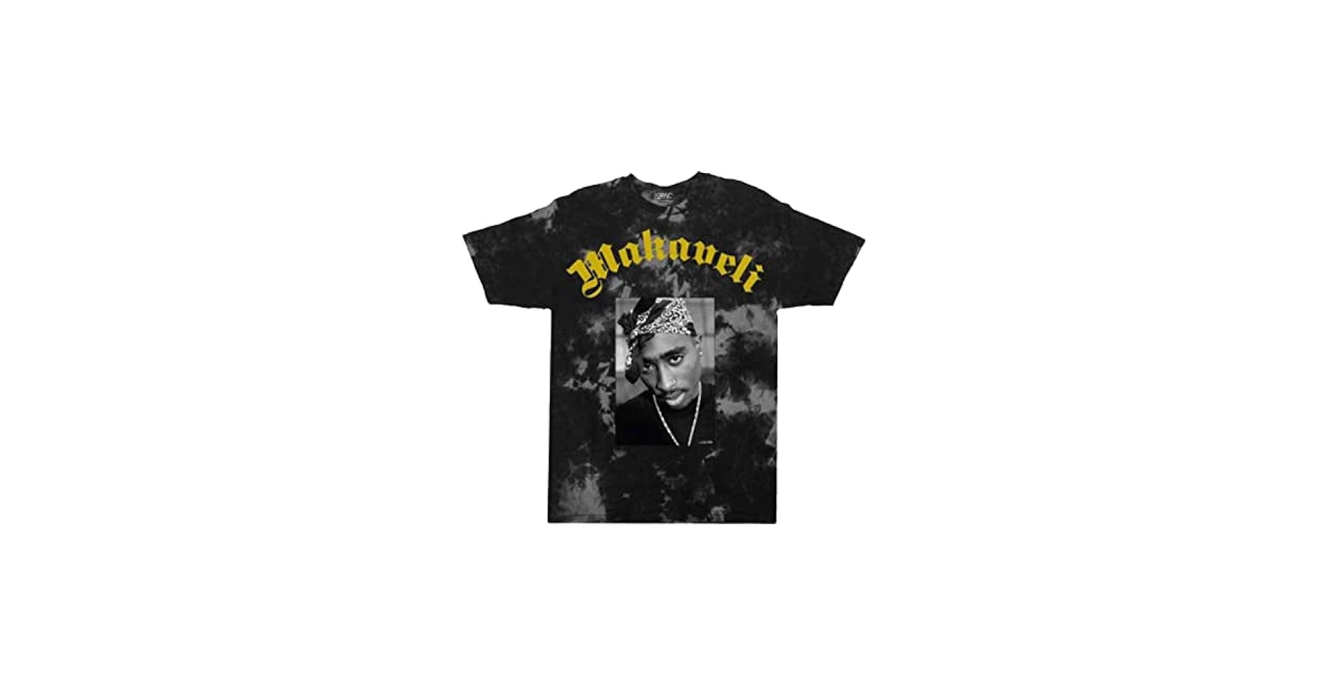 Makaveli 2Pac Tシャツ グレー 新品タグ付き Amazon.com: Tupac Men's Makaveli T-Shirt Small Grey